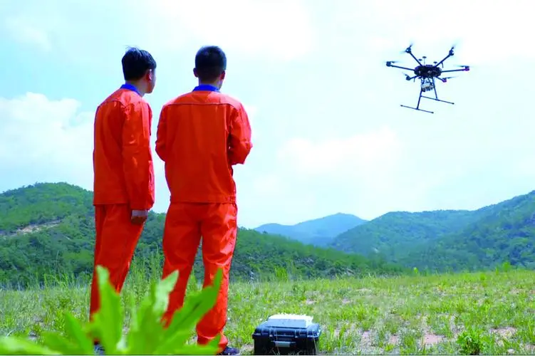 红塔无人机倾斜摄影巡检拍摄